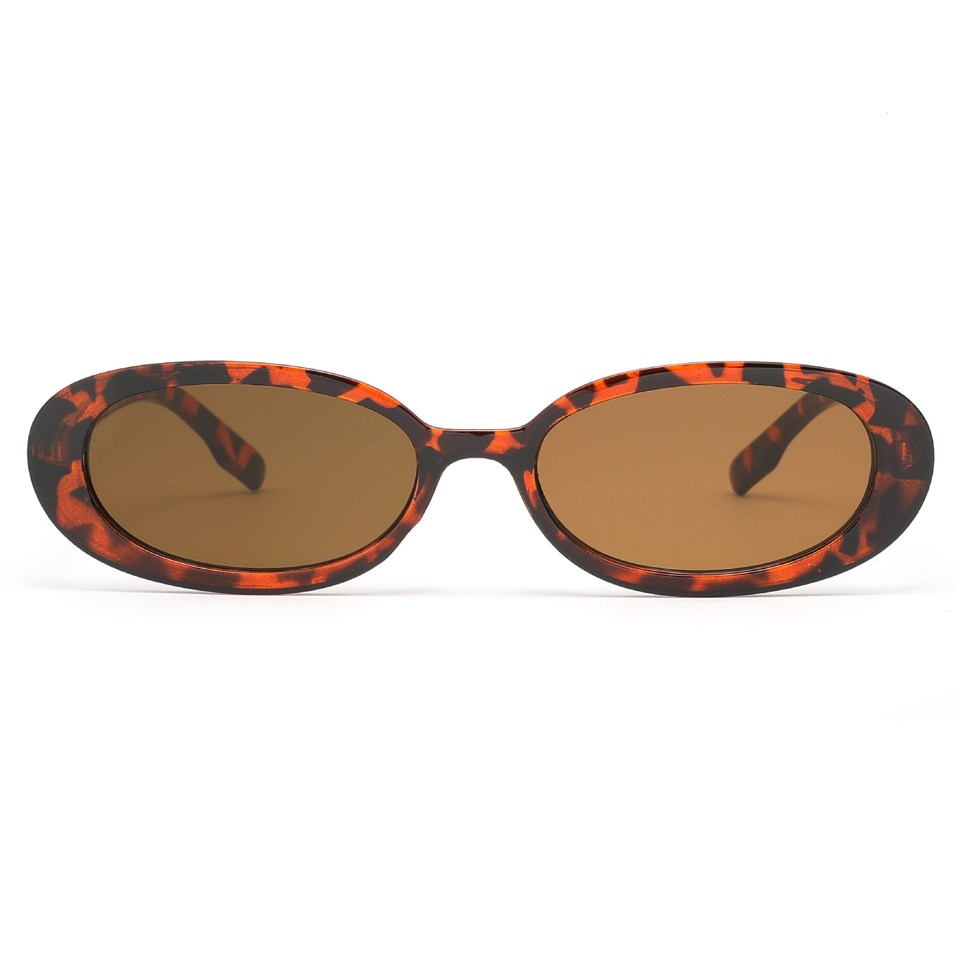 High-End Designer Sunglasses New Small-Frame Sunglasses For Women, Korean-Style Fashion Oval Sunglasses, High-End Jelly-Colored Sun Protection Glass