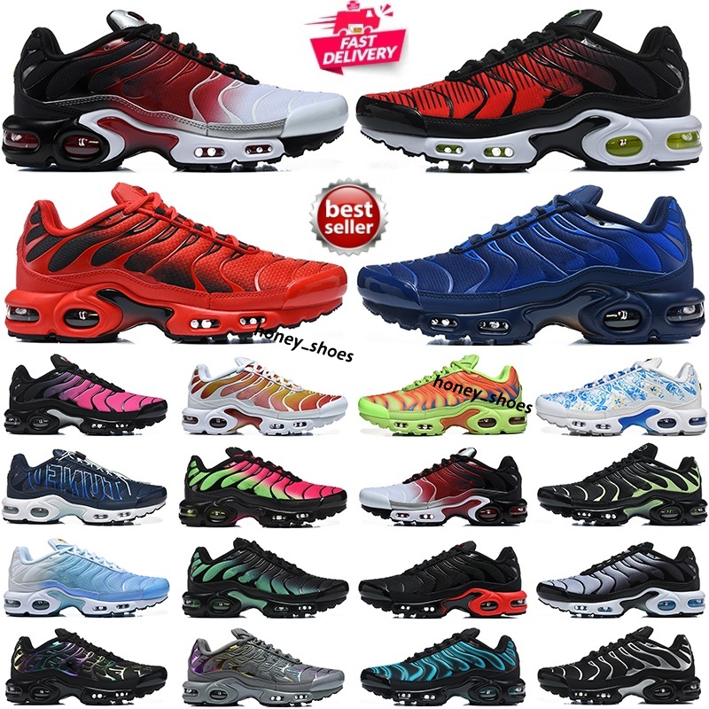 Designer tn tns Running Shoes for Men Women tn3 TN Triple Black Volt Silver White tn plus chaussure Womens Outdoor Shoe Mens Trainers Sneakers H04