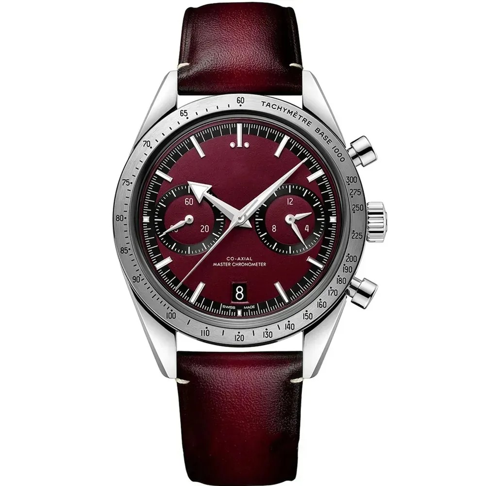 U1 Top AAA Luxury Designer Mens Quartz Chronograph Watch Skyblue Sea Master Stainless Sapphire Watch Montre De Luxe James Bond 007 Man Wristwatches