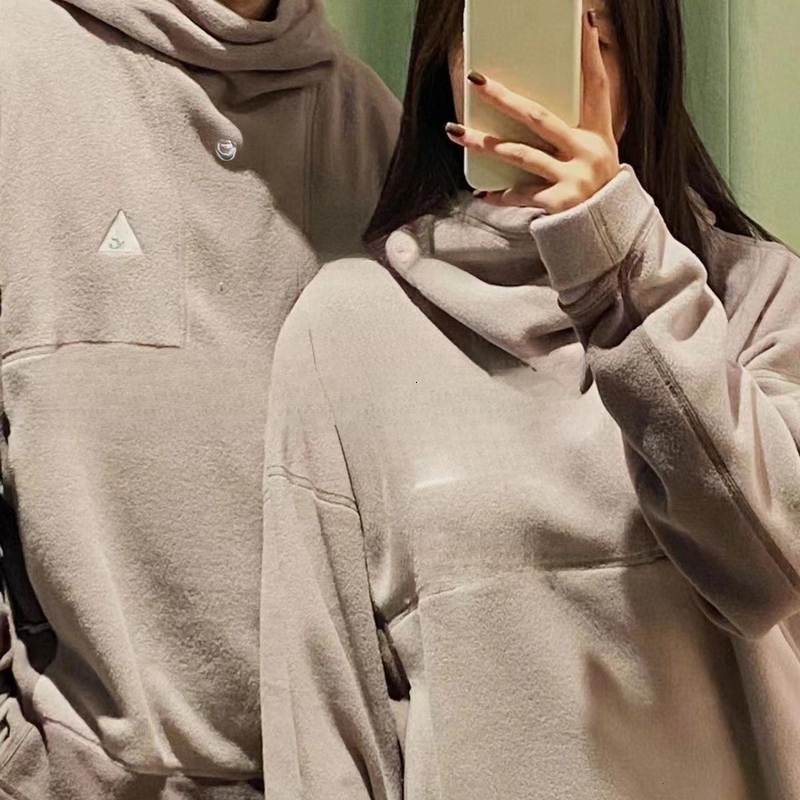New classic acg winter men's and women's mountaineering outdoor sports hoodie pullover cashmere jacket warm and thick Fashion casual hoodi