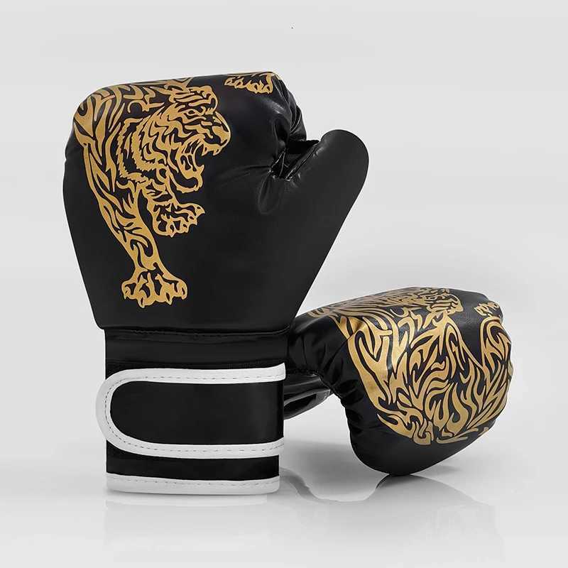 Protective Gear 4oz Kids Boxing Gloves Professional Children Training Gloves Breathable PU Leather Gloves for Heavy Bag Sanda Kickboxing MMA Q260923