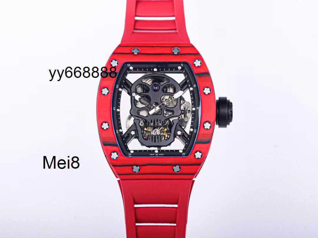 Watches Luxury Watch Automatic Mechanical Wathes designer JB Rich M53-01 52-01 21-01 True Tourbillon Movement Watch Sapphire glass mirror natural Ru