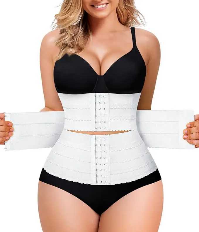 Corset Women's Shapers Women with Steel Bones Segmented Waist Body Shaper Tummy Control Slimming Sheath Flat Belly Reductive Belt Girdle J26092