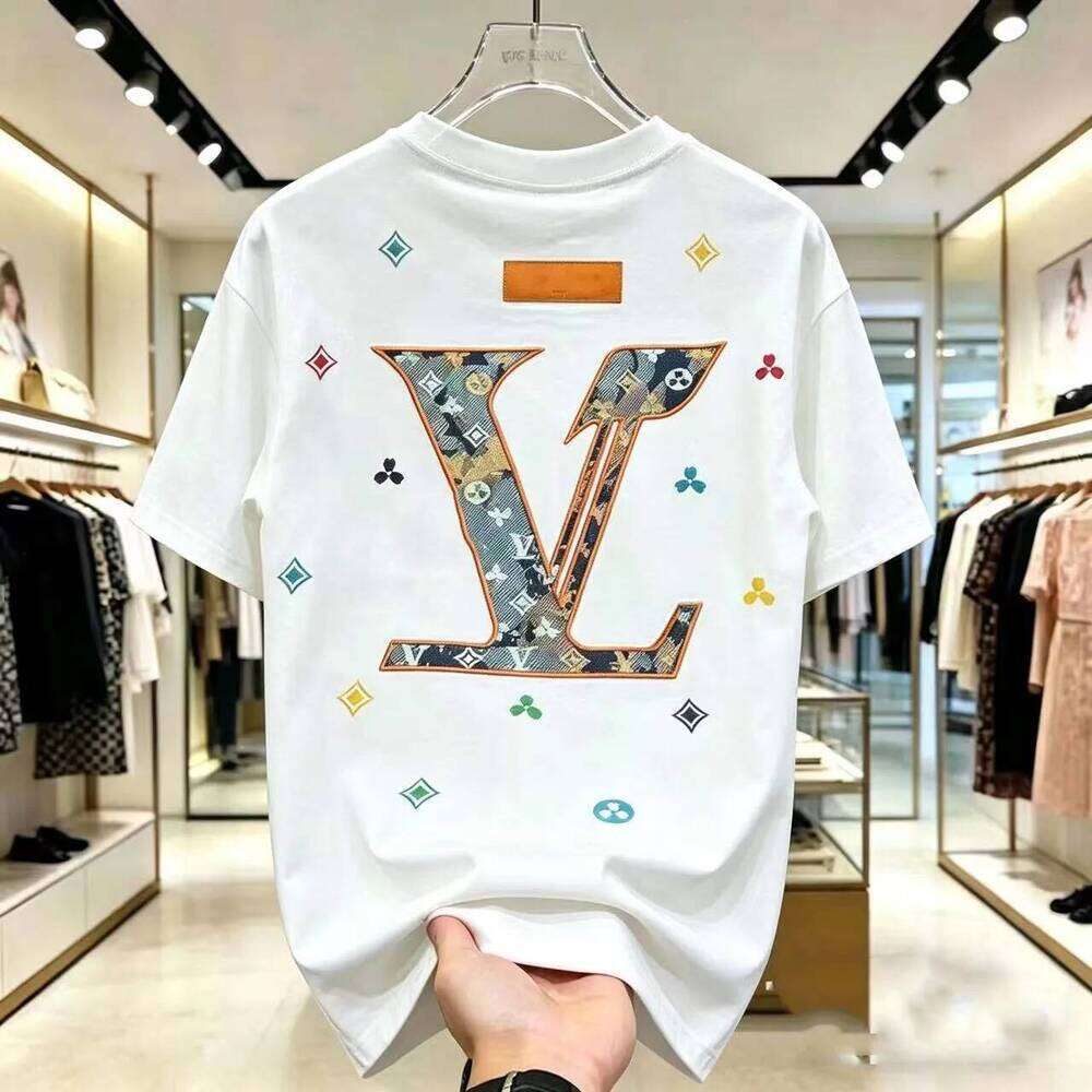 Designer Casual Mens Womens T-Shirt Letters Stereoscopic Printed Short Sleeve Best-Selling Luxury Men's Hip Hop Clothing Asian High-Quality Fas