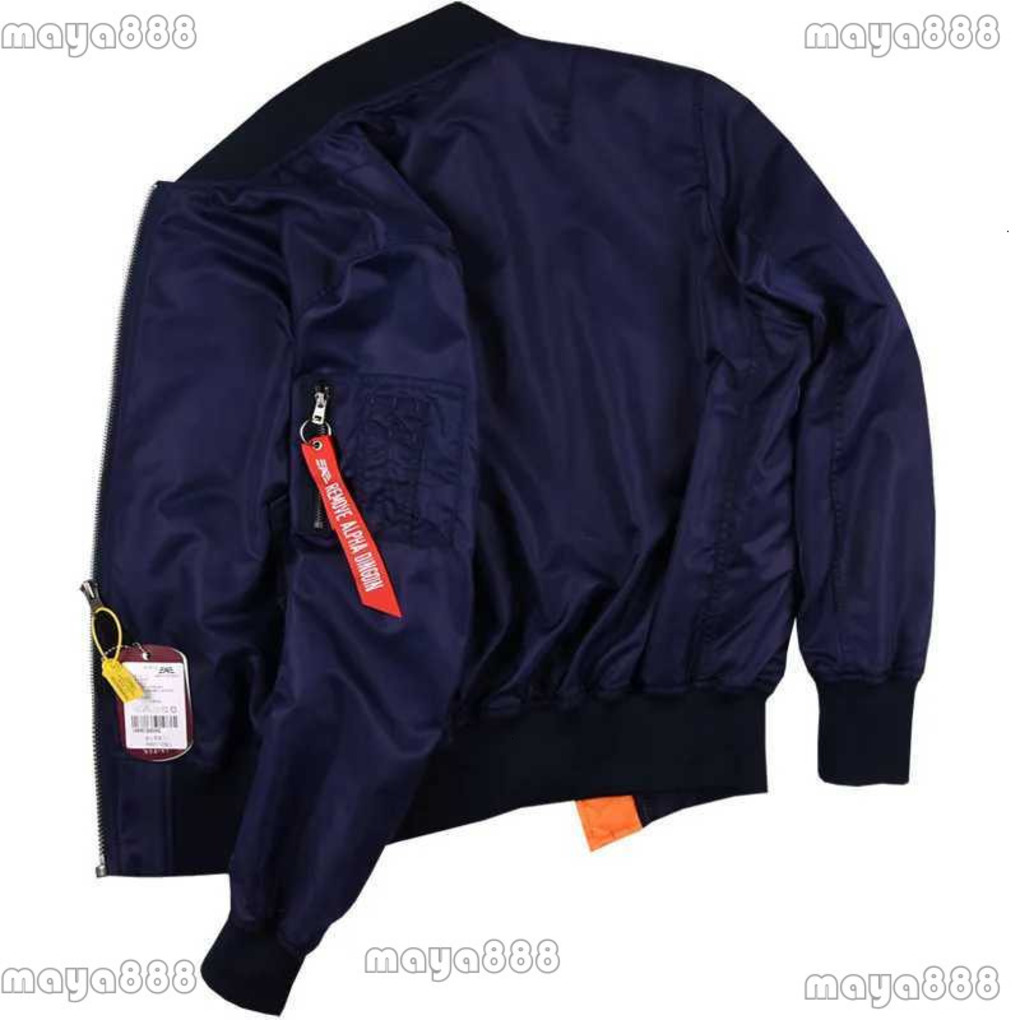Alphaflys Bomber Men's Jackets Martin Classic Ma1 Pilot Mens Waterproof Alphalete Baseball Shoulder Strap Alpha Industry Windproof Golden Resis