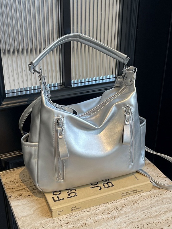 Luxury Brand Designer Bag Women's Tote Large Capacity Summer Crossbody 2024 New Versatile Shoulder Bag For College Students Commuting