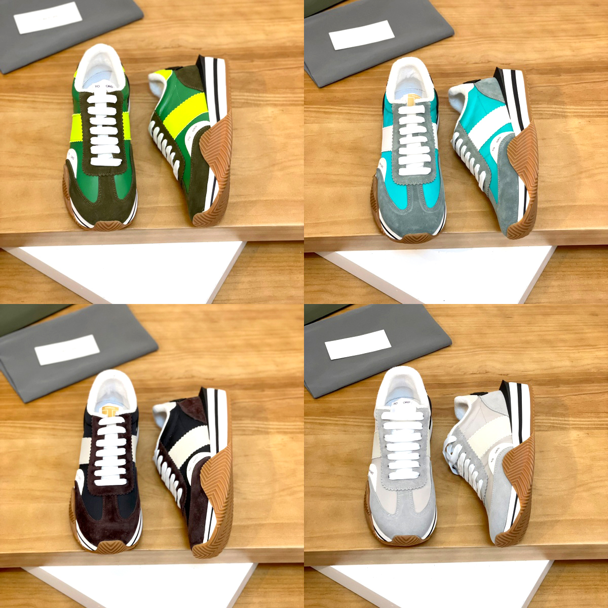 2026ss New Designer Mens Luxury low top lace up retro sneakers Party Versatile casual shoes Round head Genuine Leather Dress shoes summer walking Fo