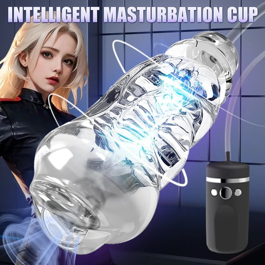 Masturbator Lg105c Suction Clamp Oral Masturbator Male Products Automatic Electric Sex male intimate soft massage cup Toys Cross-Border JA14