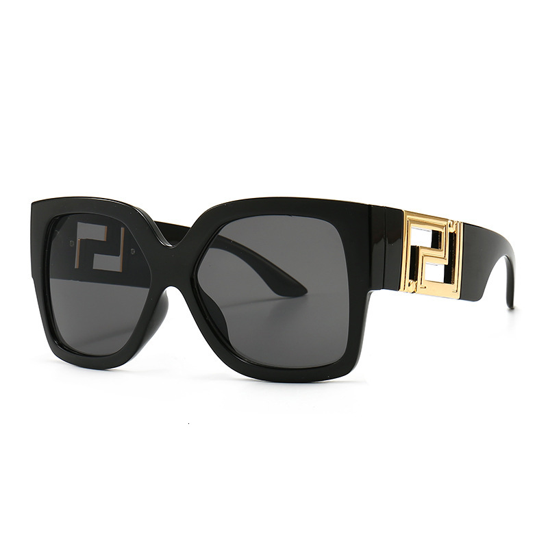 High-End Designer Sunglasses Foreign Trade Modern European And American Street Style Ins Internet Celebrity Model Square Sunglasses For Women Ve4402