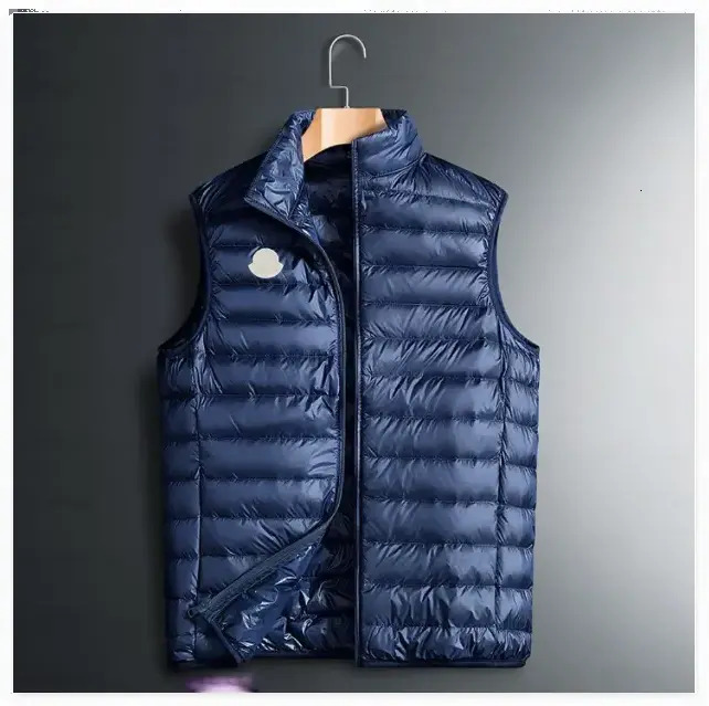 Men Vest Men waistcoat Down Vests Winter Body Warmer Gilet Puffer Gillet Designer Waistcoat Couple Bodywarmer Jacket Sleeveless Outdoor Warm Thick b