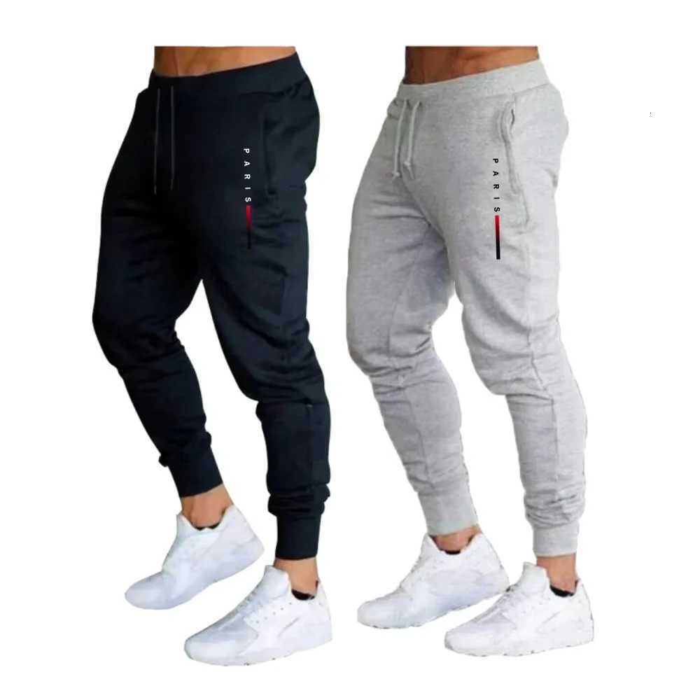 Men's Pants New 2 Pieces Running Pants Thin Sports Training Sweatpants Gym Breathable Fitness Bottoms Jogger Sportswear Pants Men H260924