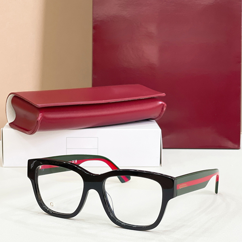 Designer reading glasses for women black acetate clear lenses Glasses Y2K Daily Outfit Eyeglasses Luxury Brand Glasses Compatible to Prescription GG