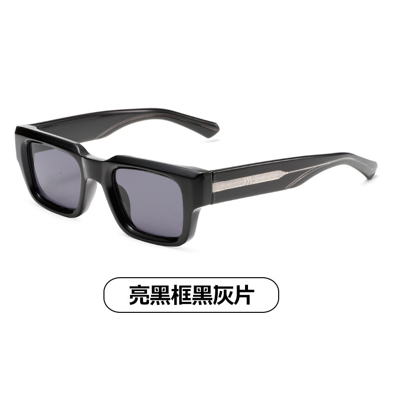 Popular Foreign Trade For Men, European And American Street Style, Instagram Influencer Model Square Sunglasses 3205 Luxury Brand Designer Sunglass