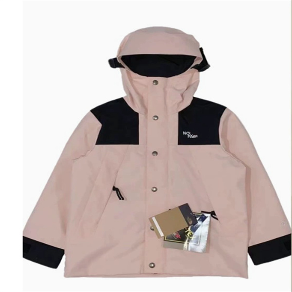 Designer kids hooded jacket classic children clothes baby hoodies Autumn winter Outdoor clothing streetwear warm wind resistant outerwear girl boy h