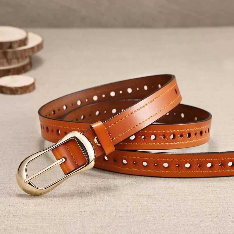 women Belts New genuine leather belts fashion casual trend women's belts versatile business jeans decorative belts for women N260923
