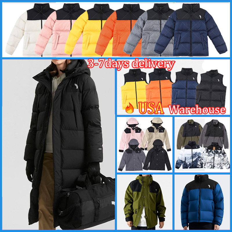 Men Womens Jacket Designer Northness Puffer Jacket Faced Jacket Women Top Quty Mens Down Jackets Coats Designer Hooded Stowable 700 Jacket