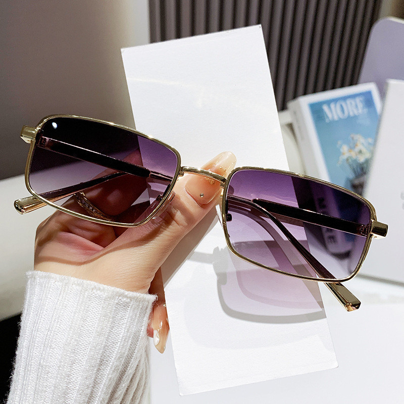 Premium Brand Designer Sunglasses Square Small-Frame 2025 New Fashion Retro Versatile Trendy Street Style Personalized Sunglasses For Women