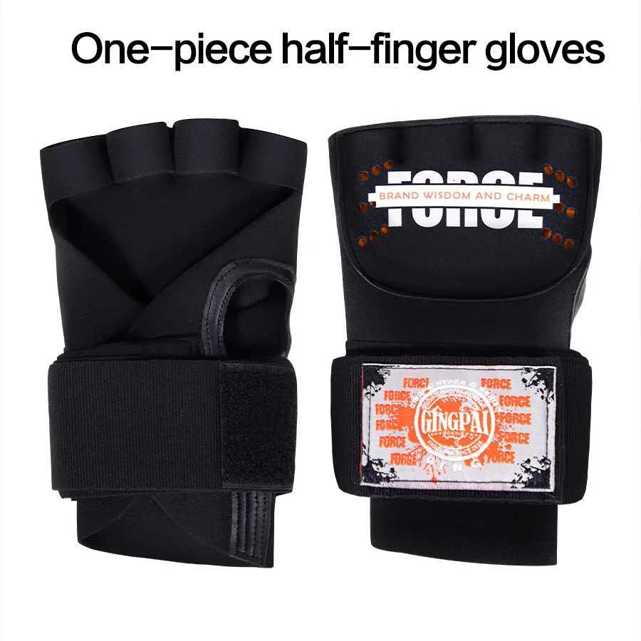 Gear Boxing Hand Wraps Protective Bandage Muay Thai Gloves for Men Inner Gloves Half Finger Gel Boxing Glove for MMA Taekwondo Equipment N260923