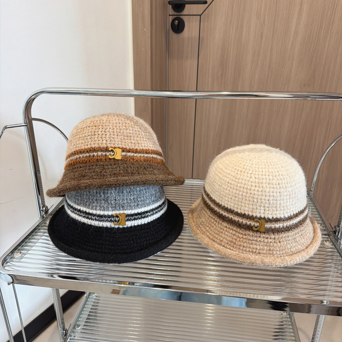 Womens Luxury Designer Knitting Bucket Hat Fashion Men Letter Bonnet Beanie Ball Caps Casquette Fitted Sun Hats Baseball Cap 6Colors