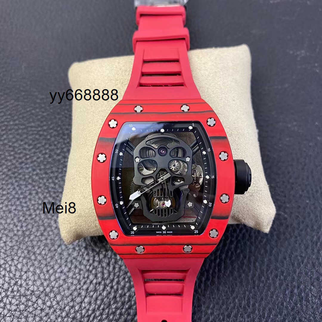 Watches Luxury Watch Automatic Mechanical Wathes designer JB Rich M53-01 52-01 21-01 True Tourbillon Movement Watch Sapphire glass mirror natural Ru