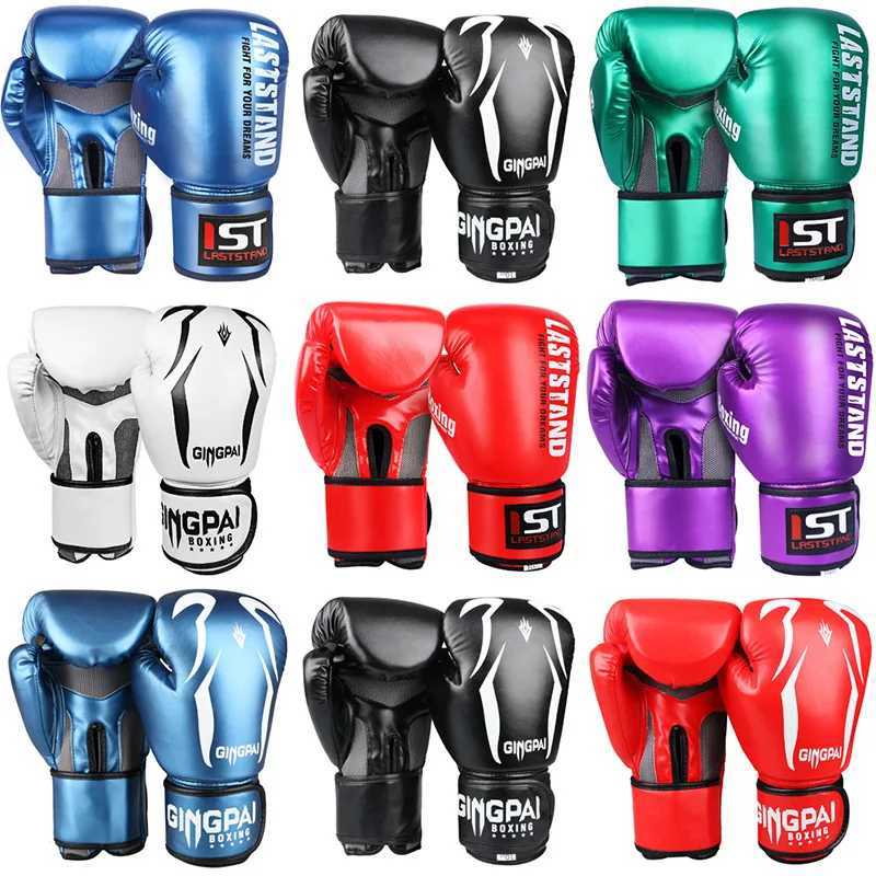 Protective Gear Adult Professional Sanda Fists Kickboxing Gloves Training for Men and Women Thai Boxing Sandbags Muay Thai Gloves Taekwondo Q260923
