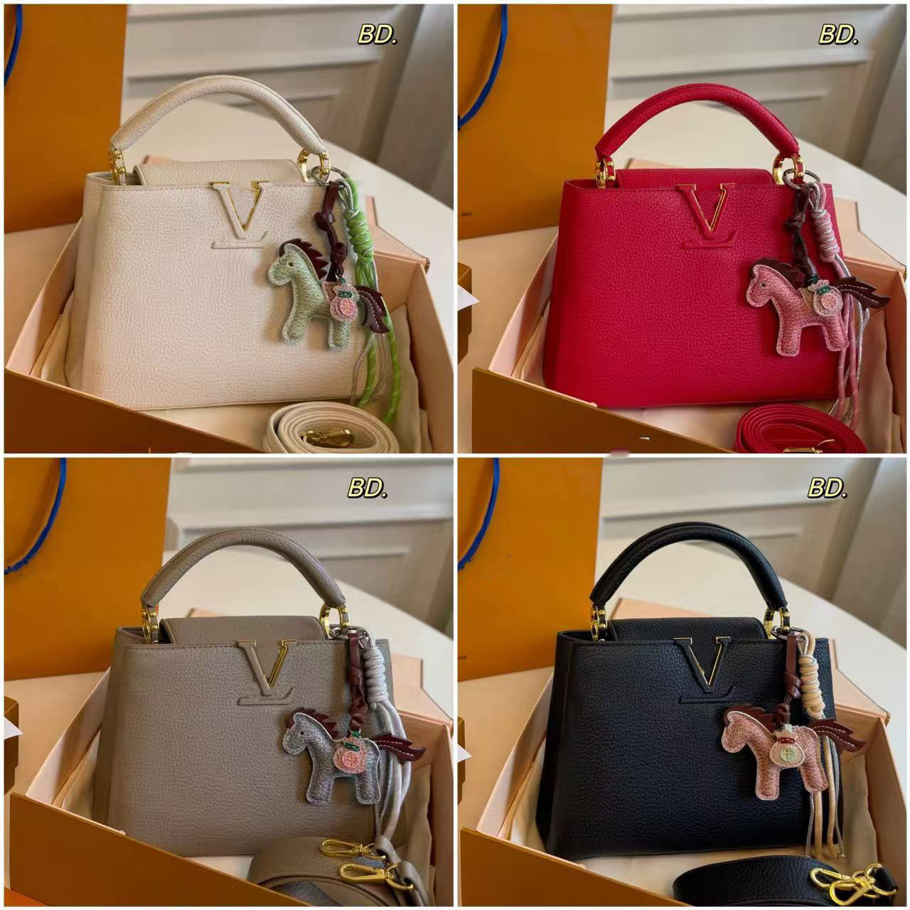 Trapezoidal top handle women's handbag, high-quality grain leather crossbody bag suitable for weddings and parties, elegant commuting shoulder
