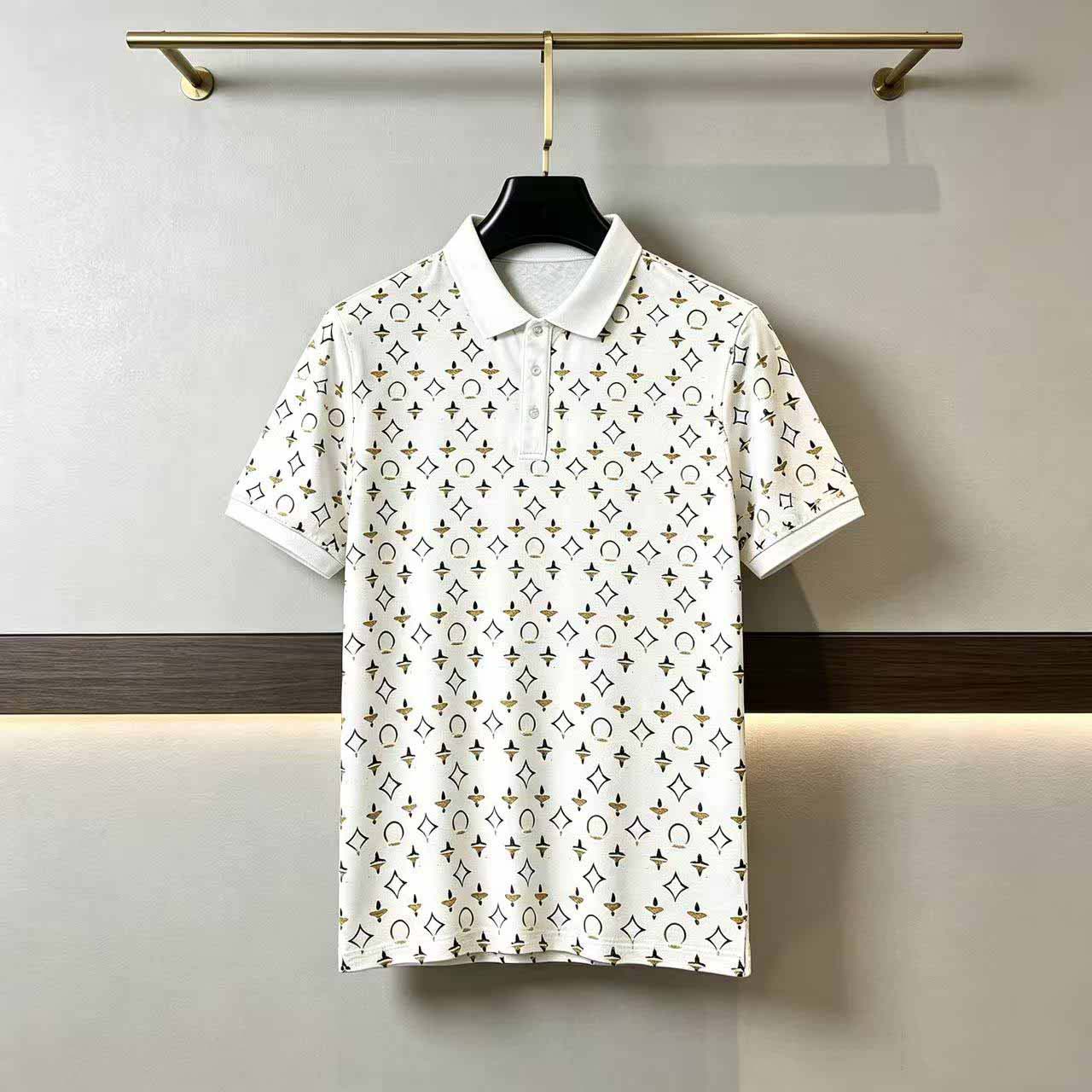 2026 Fashion Men's Polos Summer Men Women Tshirt Designers Short Sleeve Casual Shirts Hip Hop Streetwear Lapel T Shirt Tees Mens Clothing
