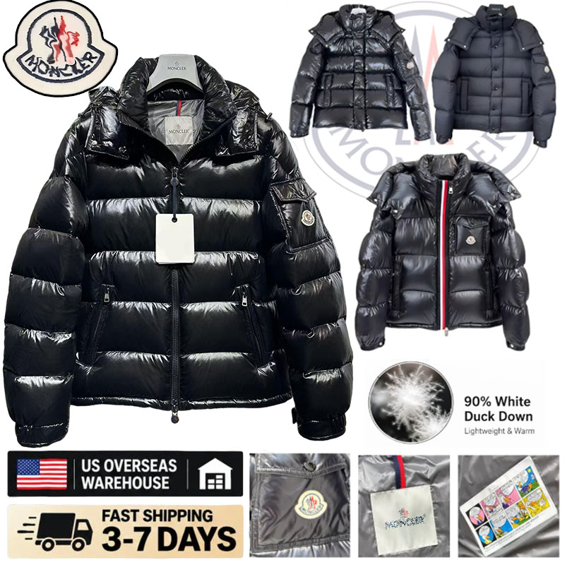 Mnoncler Down Jacket Men Puffer Jacket Doudoune Maya Jacket Down Parkas Puffer Jacket Cardigan Men Womens Doudoune With NFC Winter Warm Windbreaker