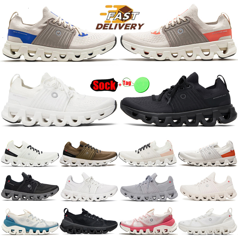 With Box Designer Running Shoes Mens Womens OC Cloudswifts 4 Amp X Tempo Sneakers Black White Grey Mesh Ultra-light Runner Outdoor Trainers Breathab