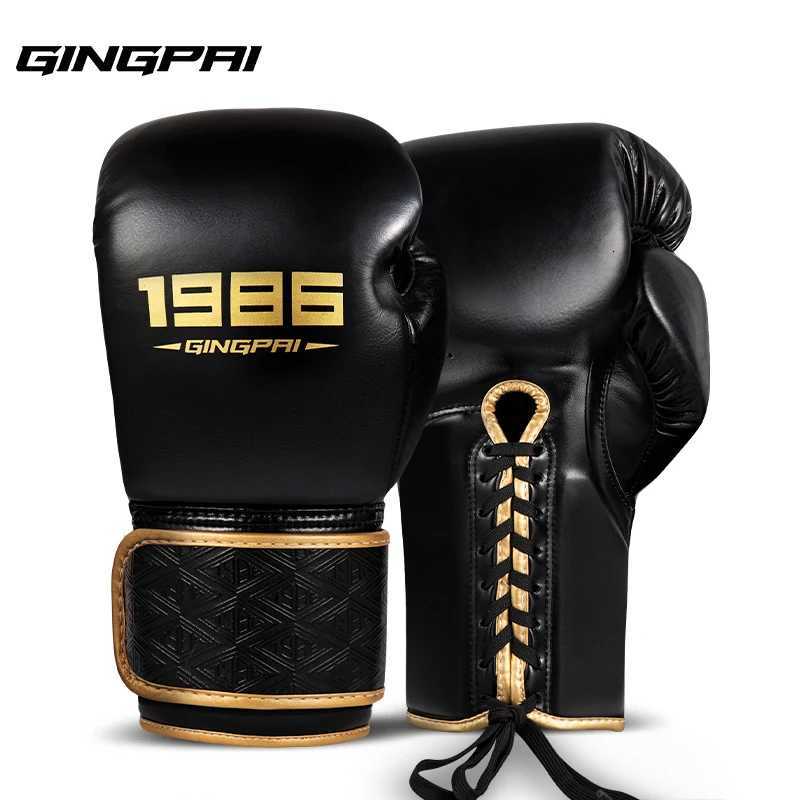 Protective Gear 8/10/12/14oz Boxing Gloves Professional Adult Sanda Muay Thai Fighting Gloves Men and Women Training Sandbag Free Fight MMA Q260923