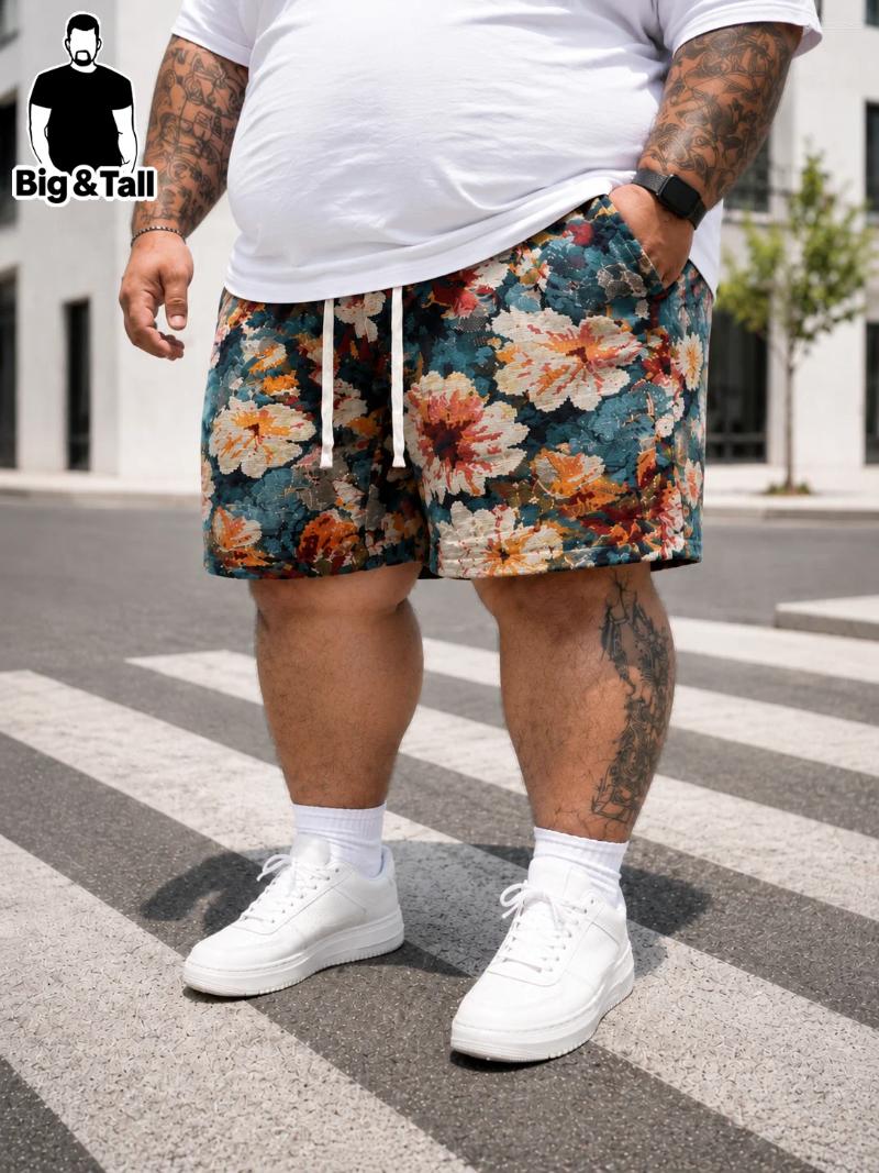 Men's Shorts Plus Size Floral Camouflage Casual Summer Beach Wear Outdoor Sports Hawaiian Style Clothing