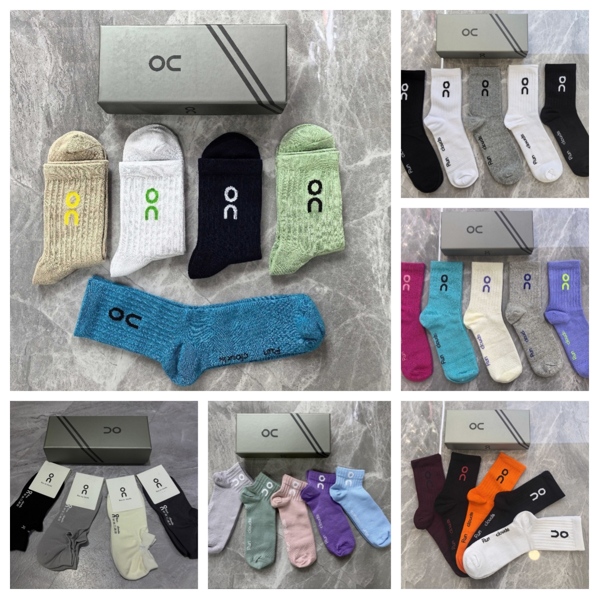 Designer Socks Letters printed Cotton Mens Socks Trendy Brand Solid Color Sock Mens Womens Fashion Casual Sports Running Fitness Breathable Sweat-Ab