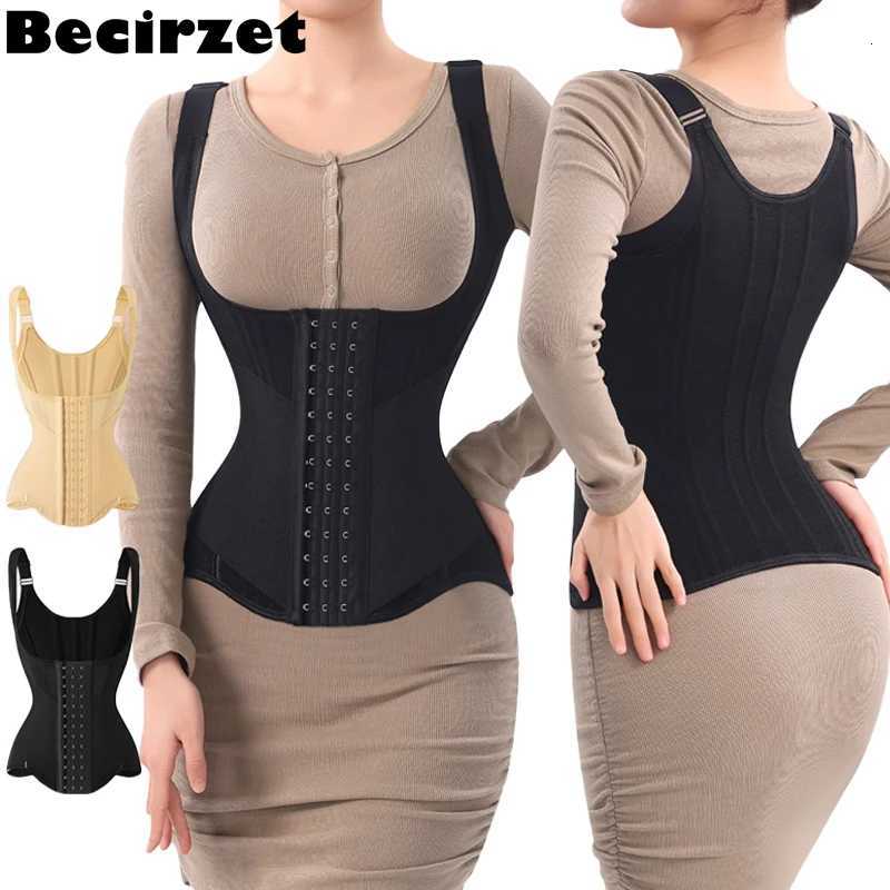 Woman Women's Shapers Becirzet Girdles Waist Body Shaper Tummy Control Sleeveless Tank Top Shapewear Female Modeling Strap Underwear J260923
