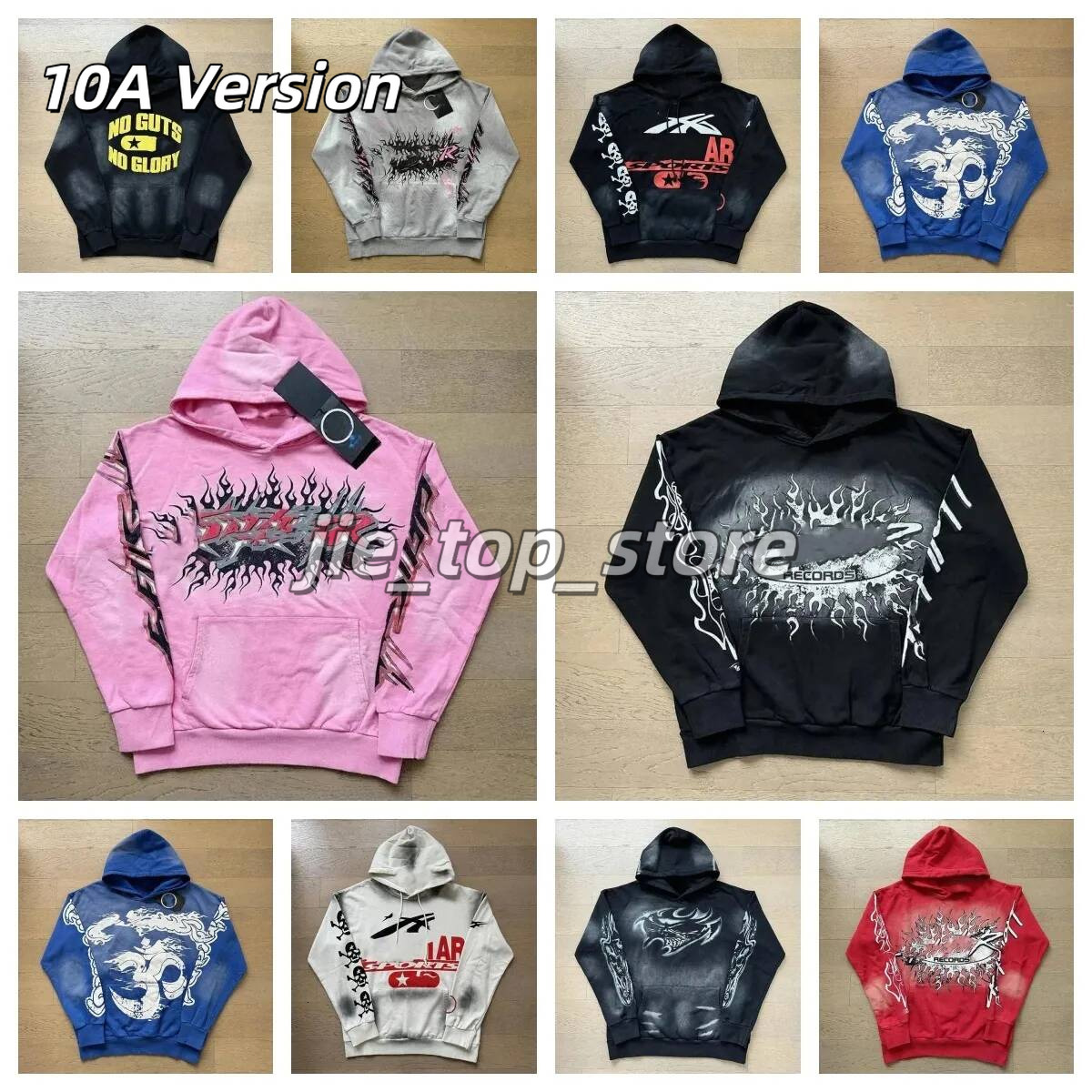 2026 10A Helly Designer Mens Hoodie sweaters Long pullover with t shirts short sleeve tshirts casual Helles Summer shorts clothing Sweatshirt Hallow