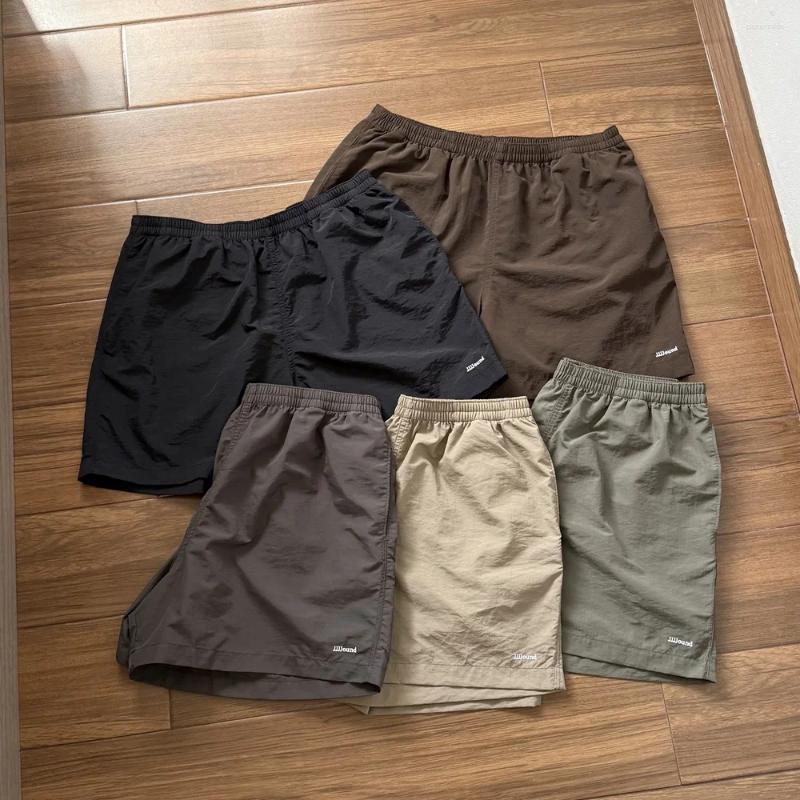 JJJound American Minimalist Casual Five-Point Nylon Shorts Quick-Dry Sport Pants Men's Knee-Length Loose Fit Summer 2026