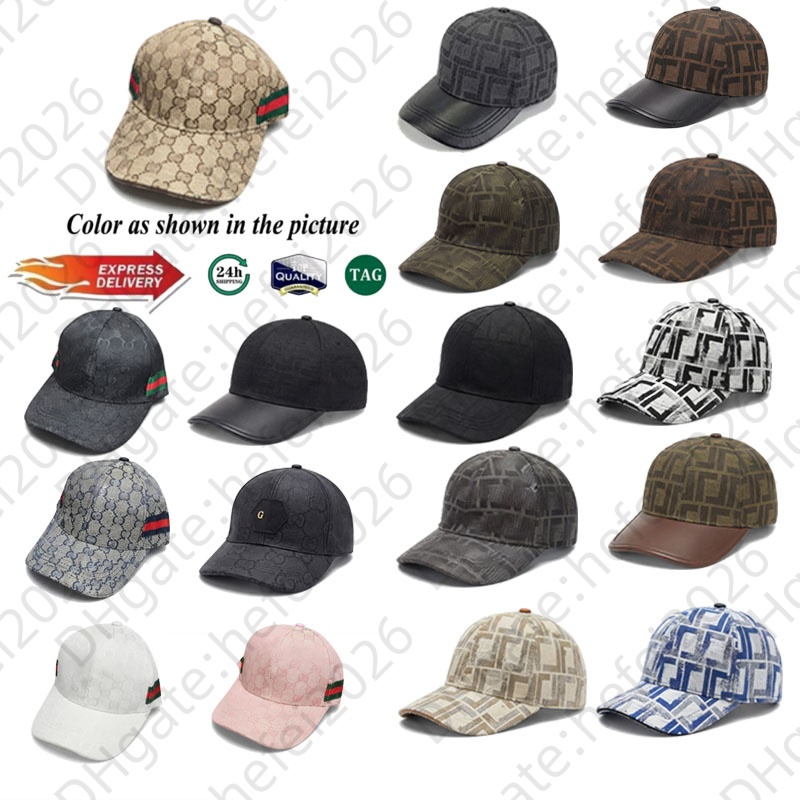 Baseball Designer Hat women mens caps designer bucket hat spring fall blending sun protection classic adjustable dome cap casquette hats print 11