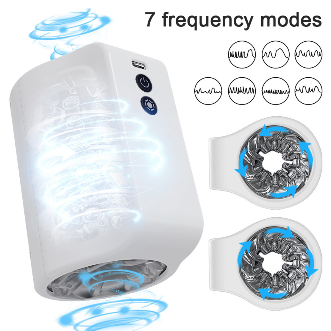 Masturbator Men's male intimate soft massage cup Automatic Electric Exerciser, Penis Massager, Rotating Masturbator, Adult Products, Cr JA12