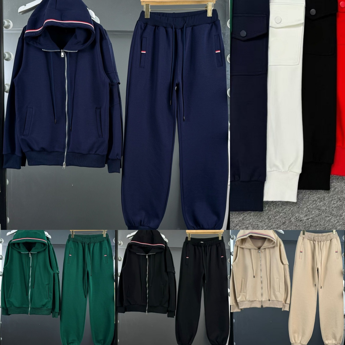 Mens hoodies designer zip up hoodie men women cotton jacket hoody hooded women long sleeve running spring and autumn pants tracksuit high quality co