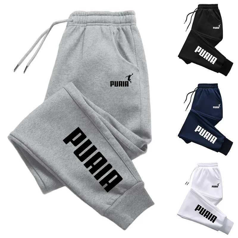 Men's Pants Letter Print Men Women Pants Autumn Winter Sport Jogging Trousers Fitness Loose Fit Clothing Solid Color Outfit Streetwear Pants H2