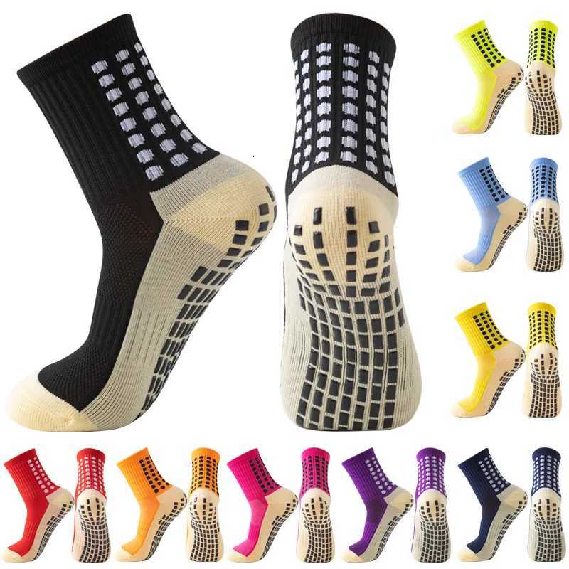 Sports Socks Anti-Slip Breathable Men Summer Running Cotton and Rubber Socks Long Football Socks High Quality Men Women Cycling Socks Q260923
