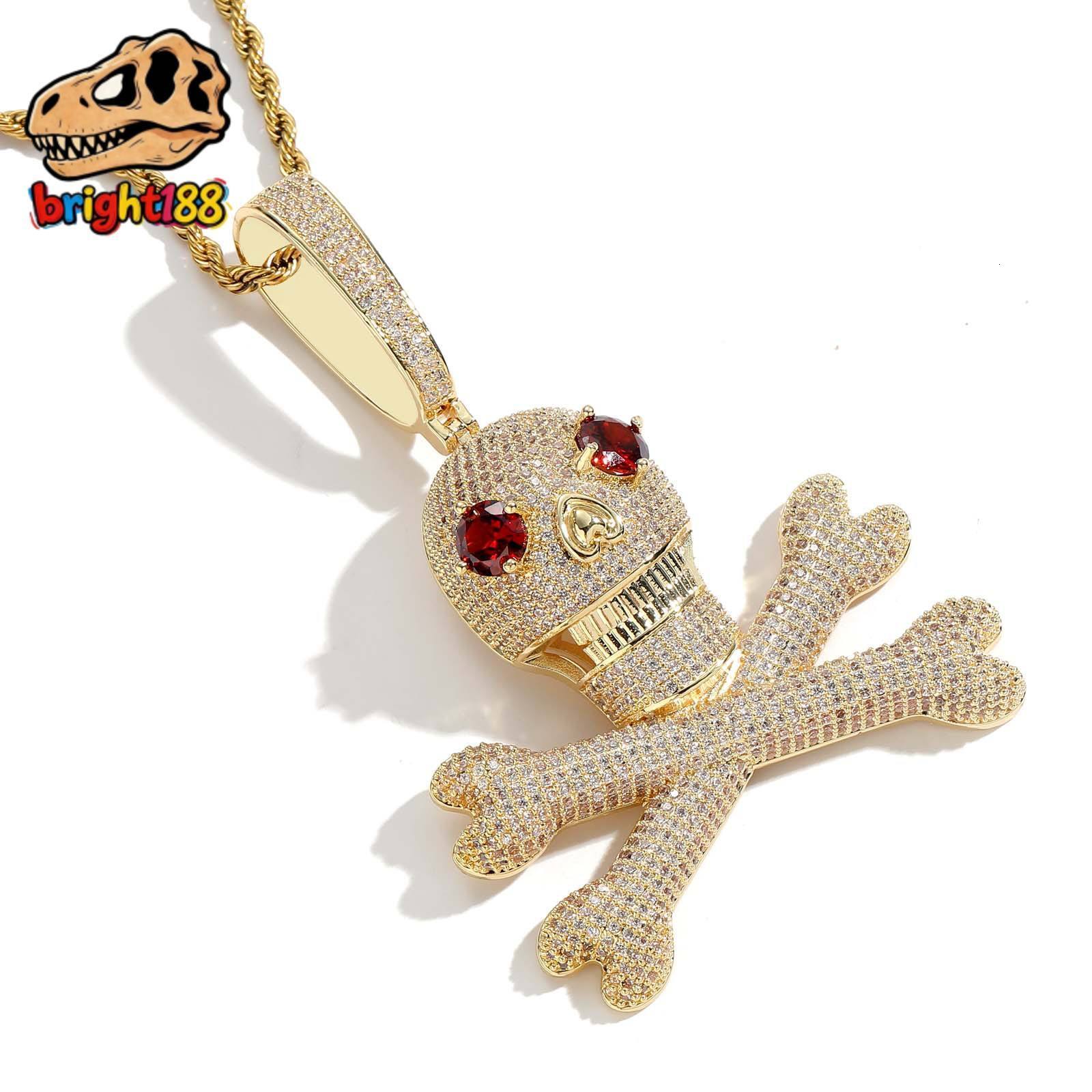Custom Hip Hop Moissanite Pendant Personalized Jewelry for Brand Promotion Street Fashion and Music Artists