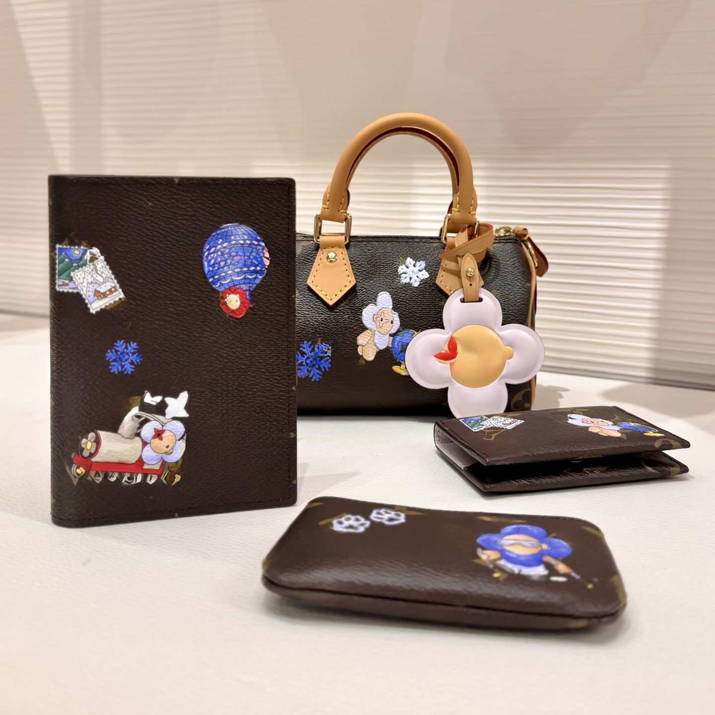 10a luxury Snow Show Wallet designer zipper coin purse top quality christmas candy factory card holder women men letter zipper wallets fashion passp