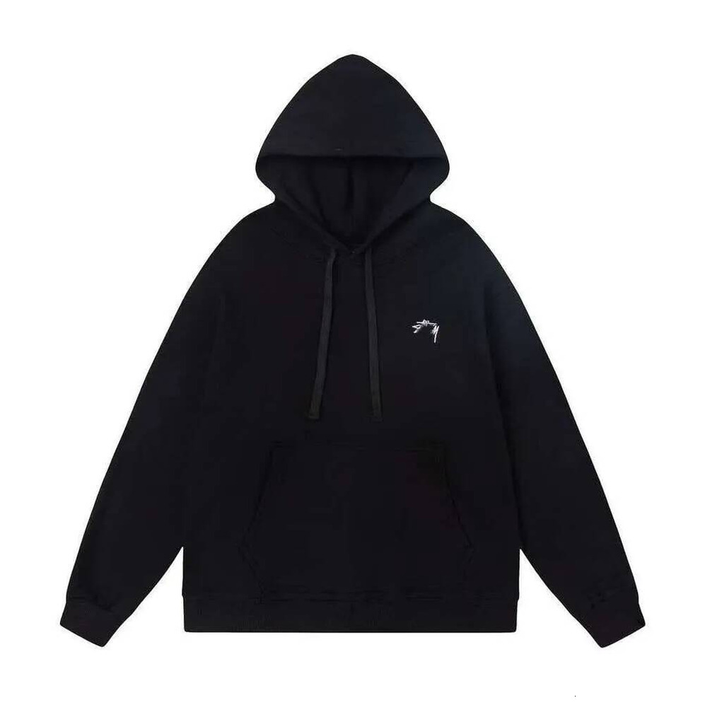 Stussytity Hoodie Designer Stusylies Hoody Men Women Sport Fashion Hooded 8 Ball Pattern Stud Pullover Round Neck Letter Print Long Sleeve Clothes H