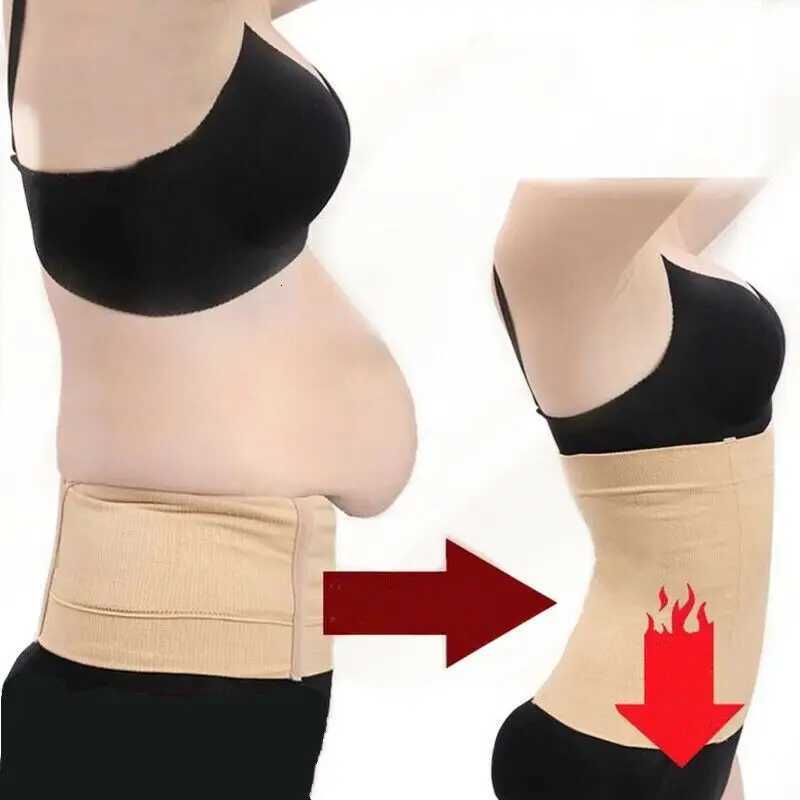 2 Women's IN Shapers 1 Postpartum Belly Recovery Bands Body Shaper Waist Tummy Tuck Belt J260923