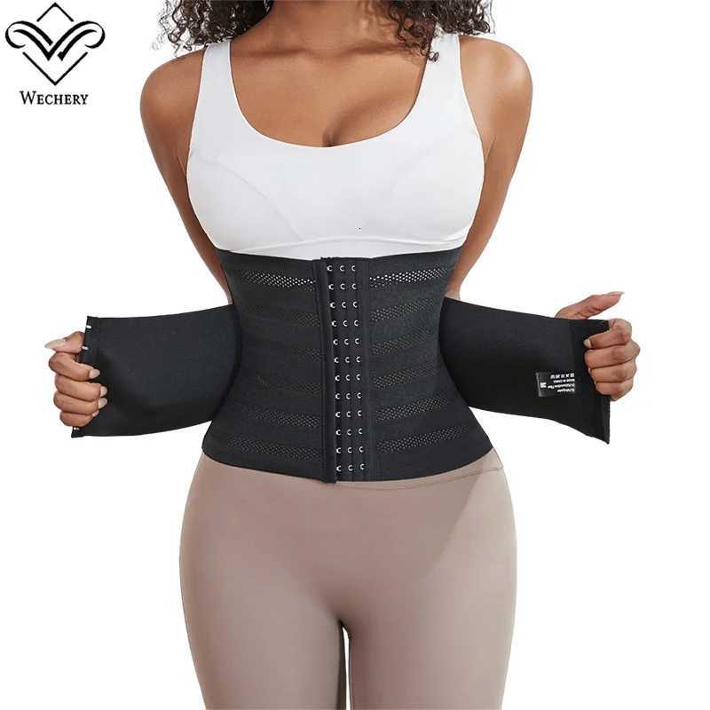 Shapers Wechery Women's Women's Shaping Girdles Body Reducer Tummy Control Shapewear Mesh Ventilation Waist J260923