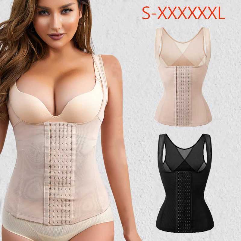 Shapers Women's Tummy Women's Control Waist Vest Slimming Body Shaper Sheath Belt Corset Cincher Flat Belly Girdle for Shapewear J260923