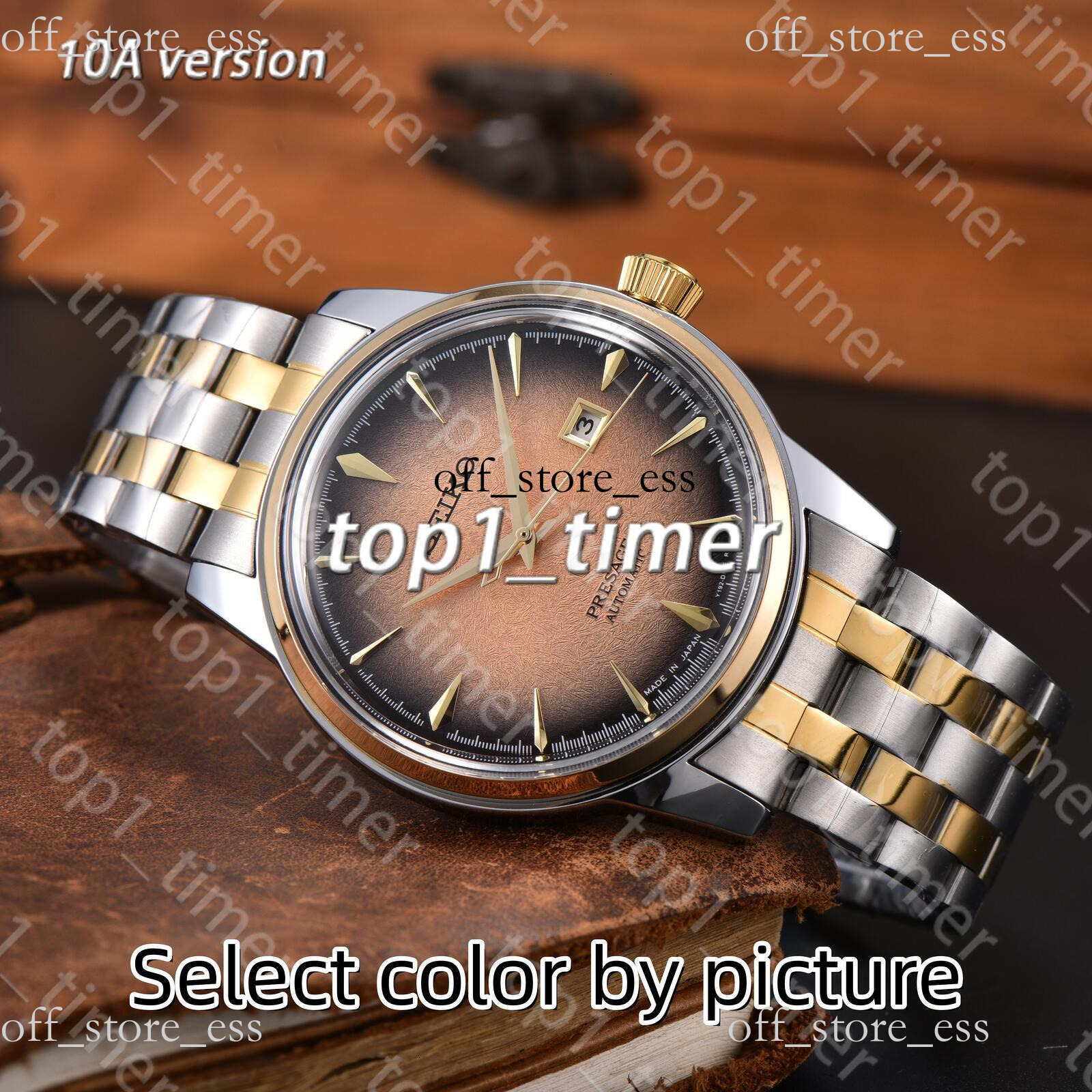2026 10A Luxury grand seikoity presage Designer Watches Man Movement Super Seikowatchs men Chronograph Luminous king Watch automatic Watch Gift Box