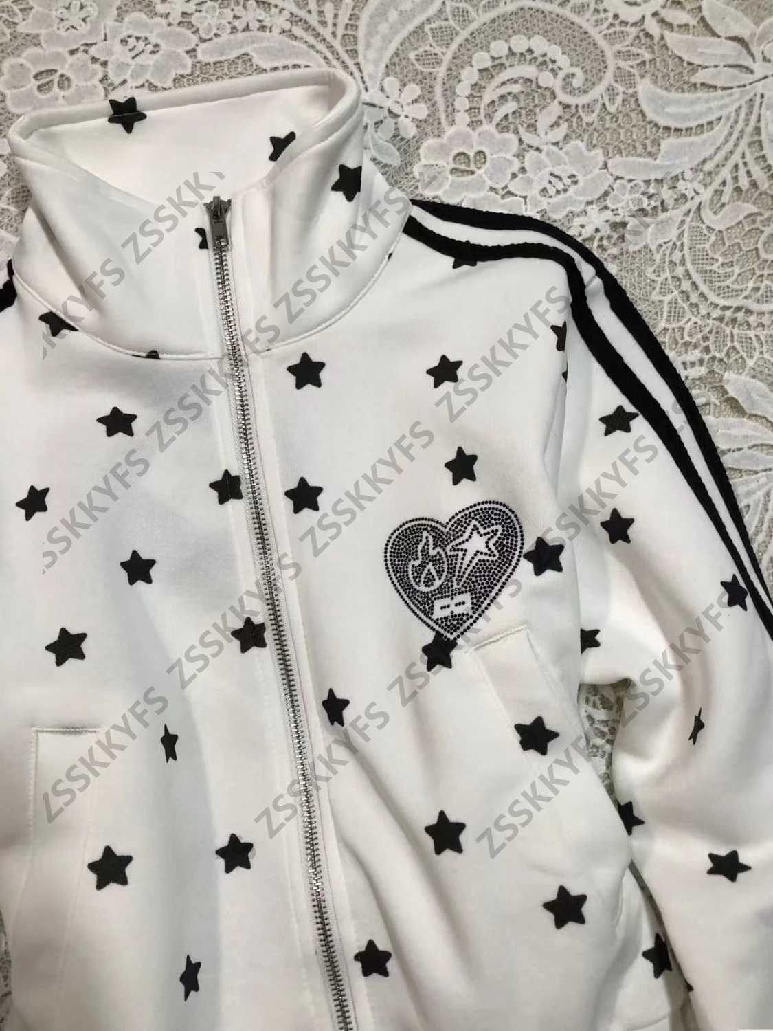 2000s Sweet Gi Star Y2k Graphic Hoodies Japanese Harajuku Aesthetic Streetwear othes Zipup Hoodie Long sleeve Blouse T260923