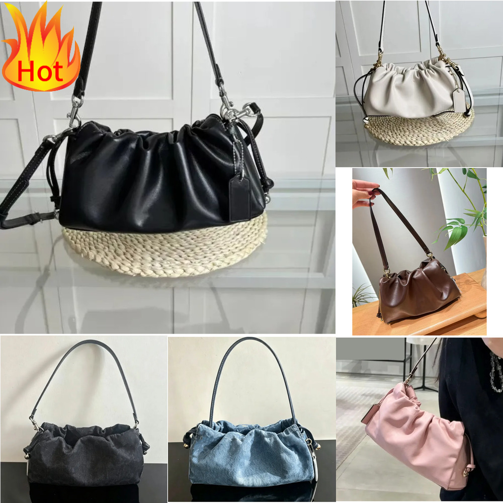 Shoulder Bag Evening Bags Luxury Large Capacity Tote Bag Designer Drawstring Closed Leather Small Square Magnetic Buckle Handbag Suitable For Variou
