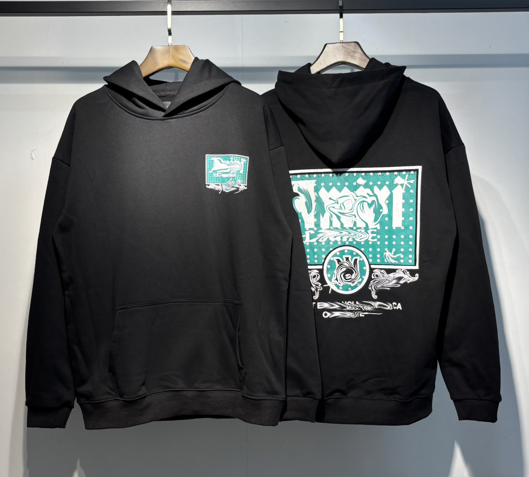 Men's sweatshirt, high-quality hooded sweater, fashionable pullover, long-sleeved zipper coat, letter-printed winter clothing, casual sport shi
